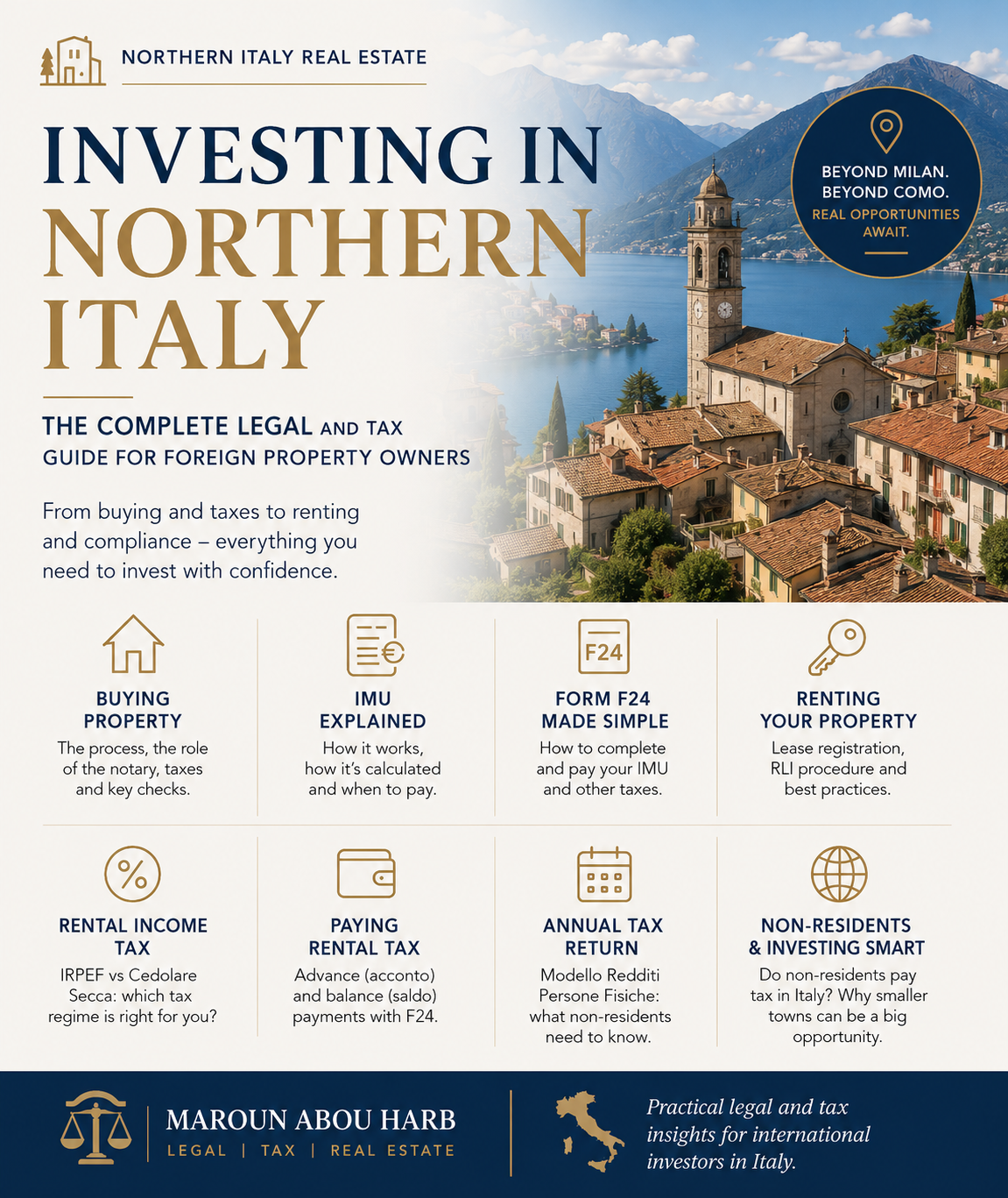 Areas surrounding Lake Como, including smaller municipalities such as Lanzo d’Intelvi, offer an opportunity to acquire properties at prices that are difficult to find elsewhere in Western Europe